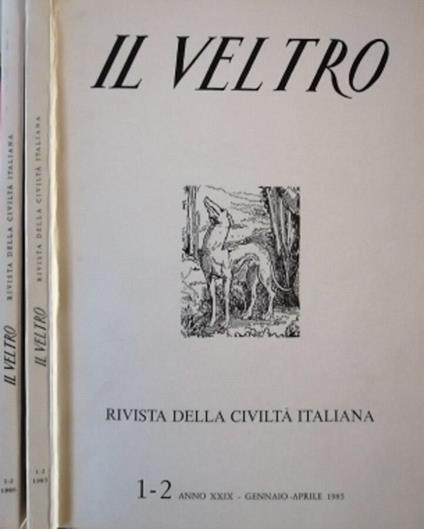 Il veltro - copertina