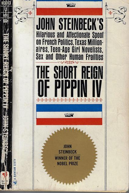 The short reign of pippin IV - John Steinbeck - copertina