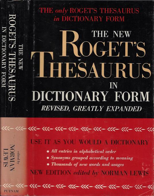 The new roget's thesaurus in dictionary form - copertina