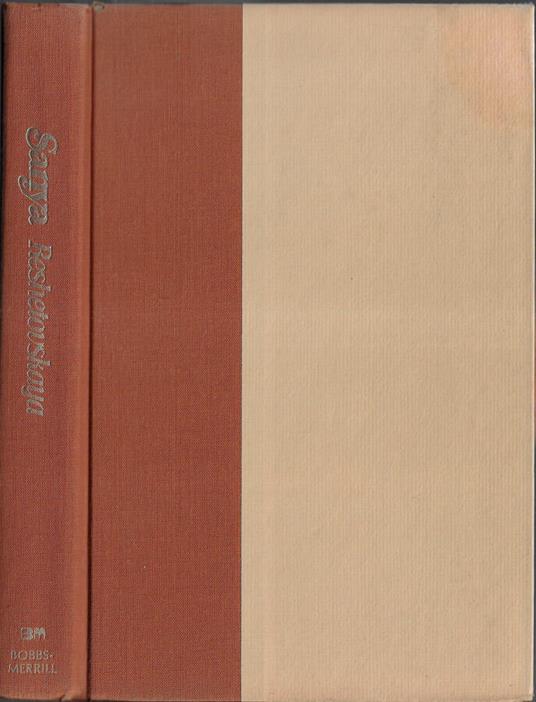 Sanya - copertina