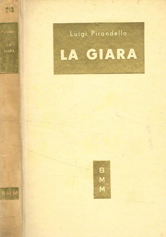 La giara - Luigi Pirandello - copertina