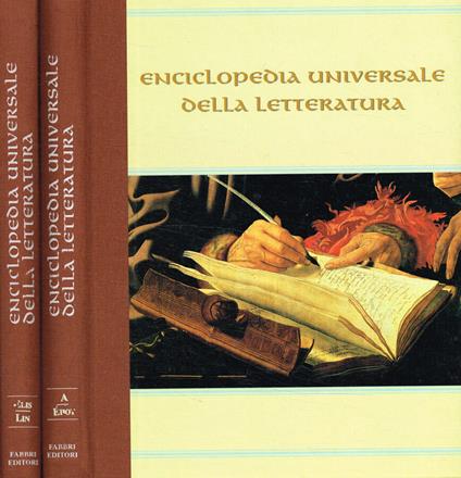 Enciclopedia universale della letteratura vol.I, II - copertina