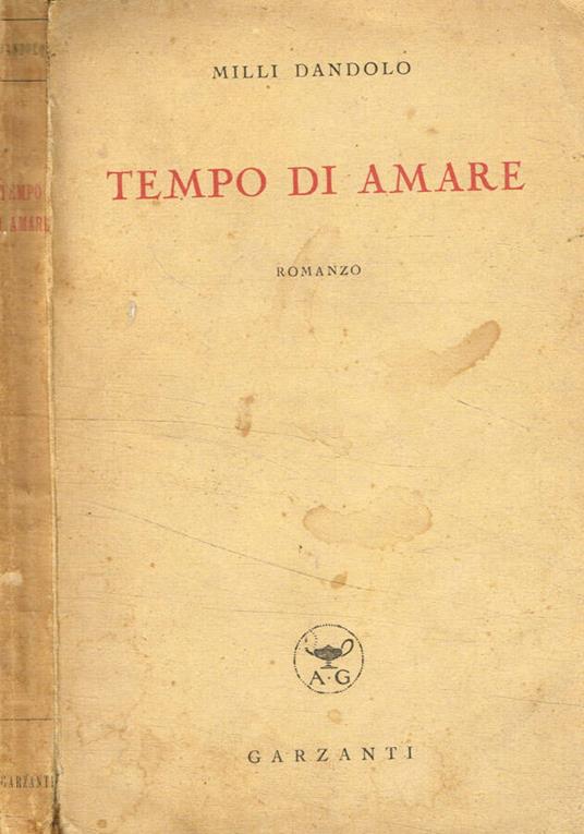 Tempo di amare - Milli Dandolo - copertina