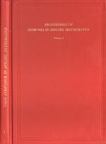 Proceedings of symposia in applied mathematics Vol. I