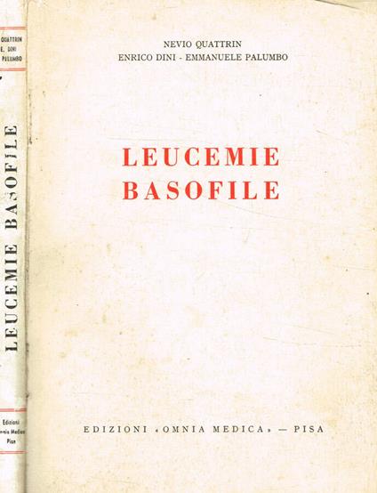 Leucemie basofile - copertina
