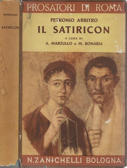 Il Satiricon - Arbitro Petronio - copertina