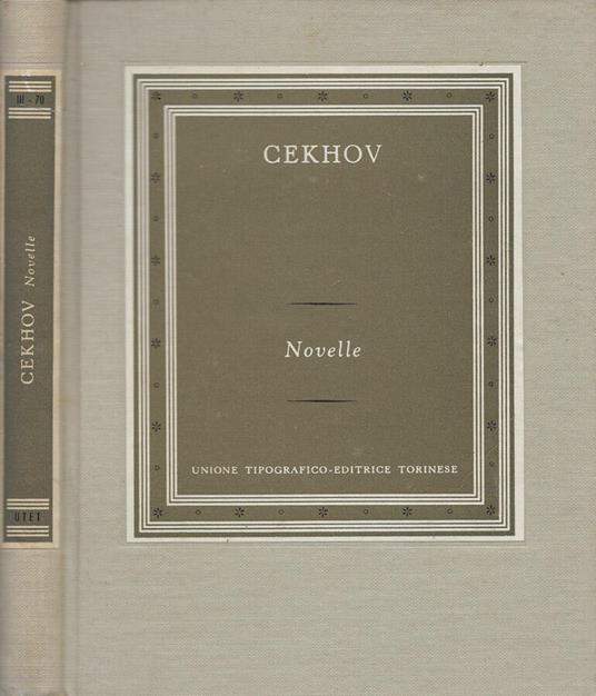 Novelle - Anton Cechov - copertina