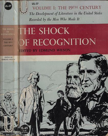 The shock of recognition Vol. I: The nineteenth Century - Edmund Wilson - copertina