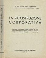 La ricostruzione corporativa