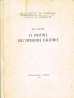 La didattica dell'espressione linguistica