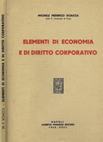 Elementi di economia e di diritto corporativo