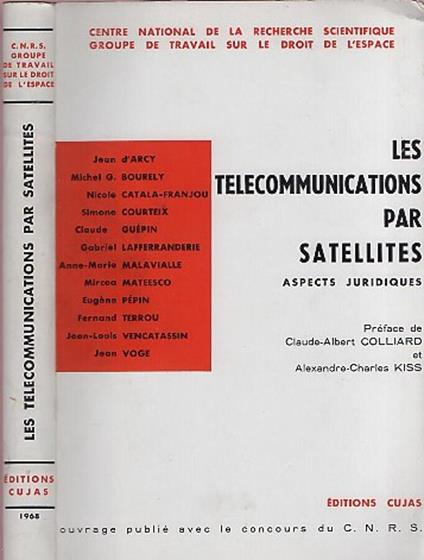 Les telecommunications par satellites - copertina
