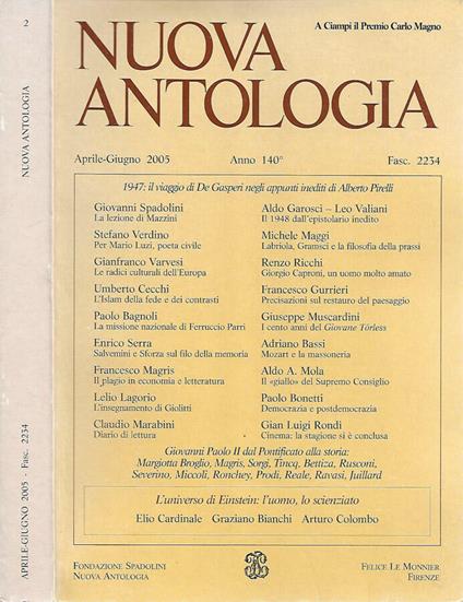 Nuova antologie - copertina