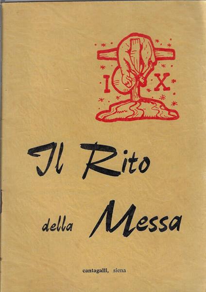 Il rito della messa - copertina