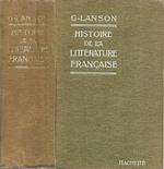 Histoire de la littérature Francaise