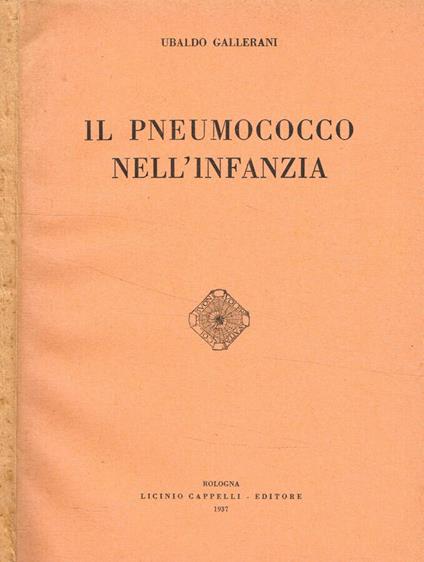 Il pneumococco nell'infanzia - copertina