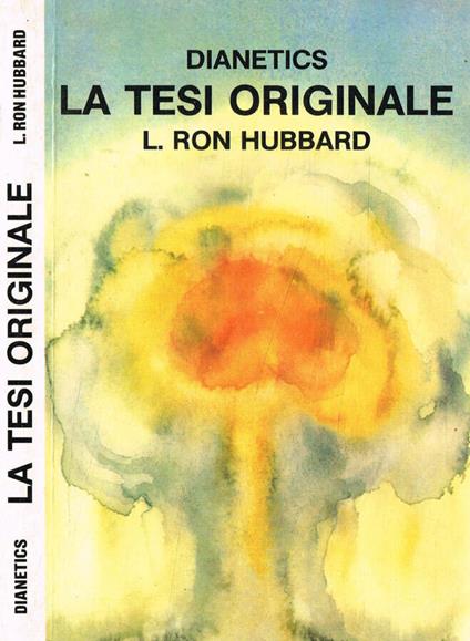 Dianetics: la tesi originale - L. Ron Hubbard - copertina