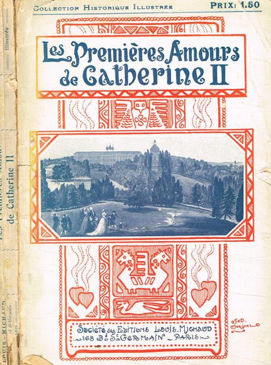 Les premieres amours de Catherine II - Albert Savine - copertina