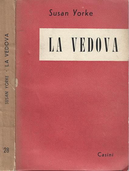 La vedova - copertina
