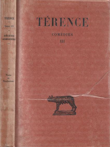 Térence - Jules Marouzeau - copertina