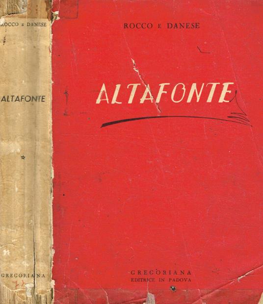 Altafonte - copertina