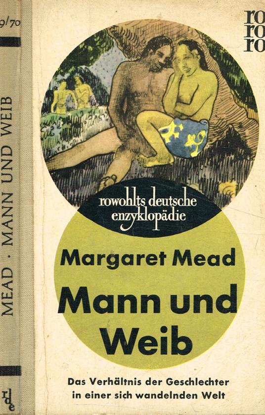 Mann und weib - Margaret Mead - copertina