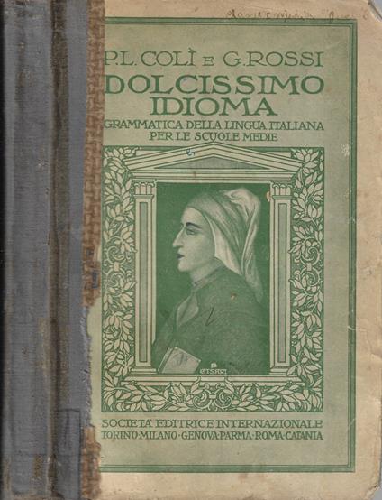 Dolcissimo idioma - copertina
