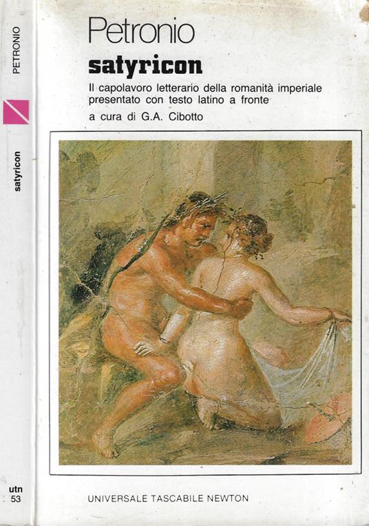 Satyricon - Arbitro Petronio - copertina