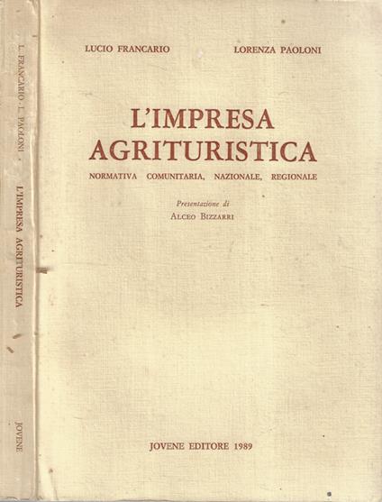 L' impresa agrituristica - copertina