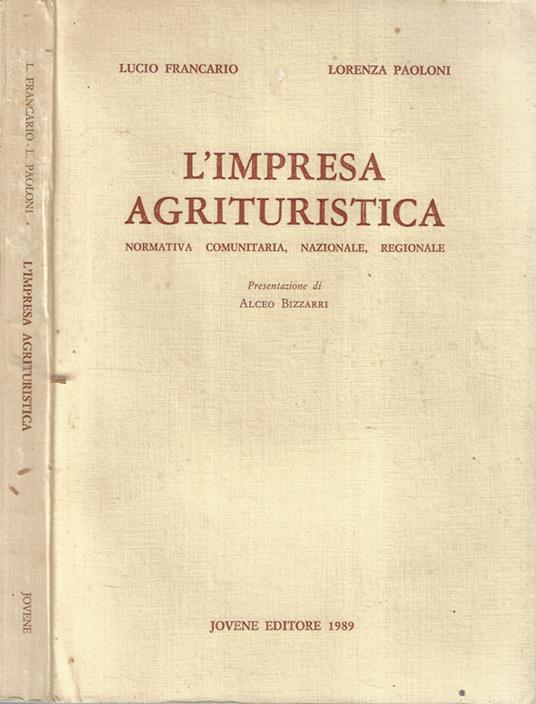 L' impresa agrituristica - copertina