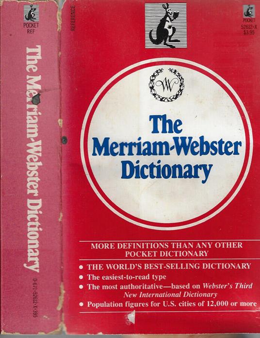The merriam-webster dictionary - copertina