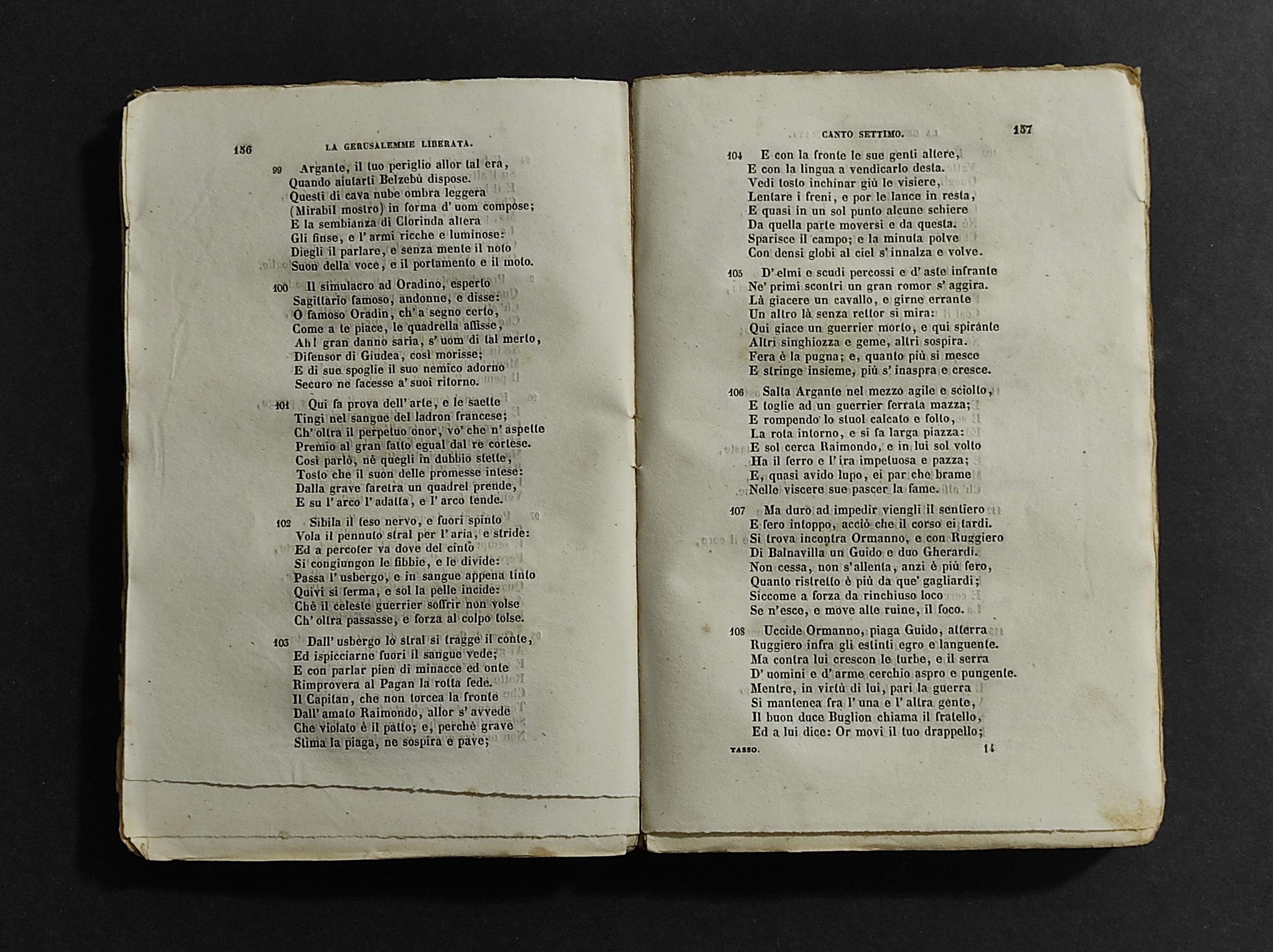 La Gerusalemme Liberata - T. Tasso - Ed. Le Monnier