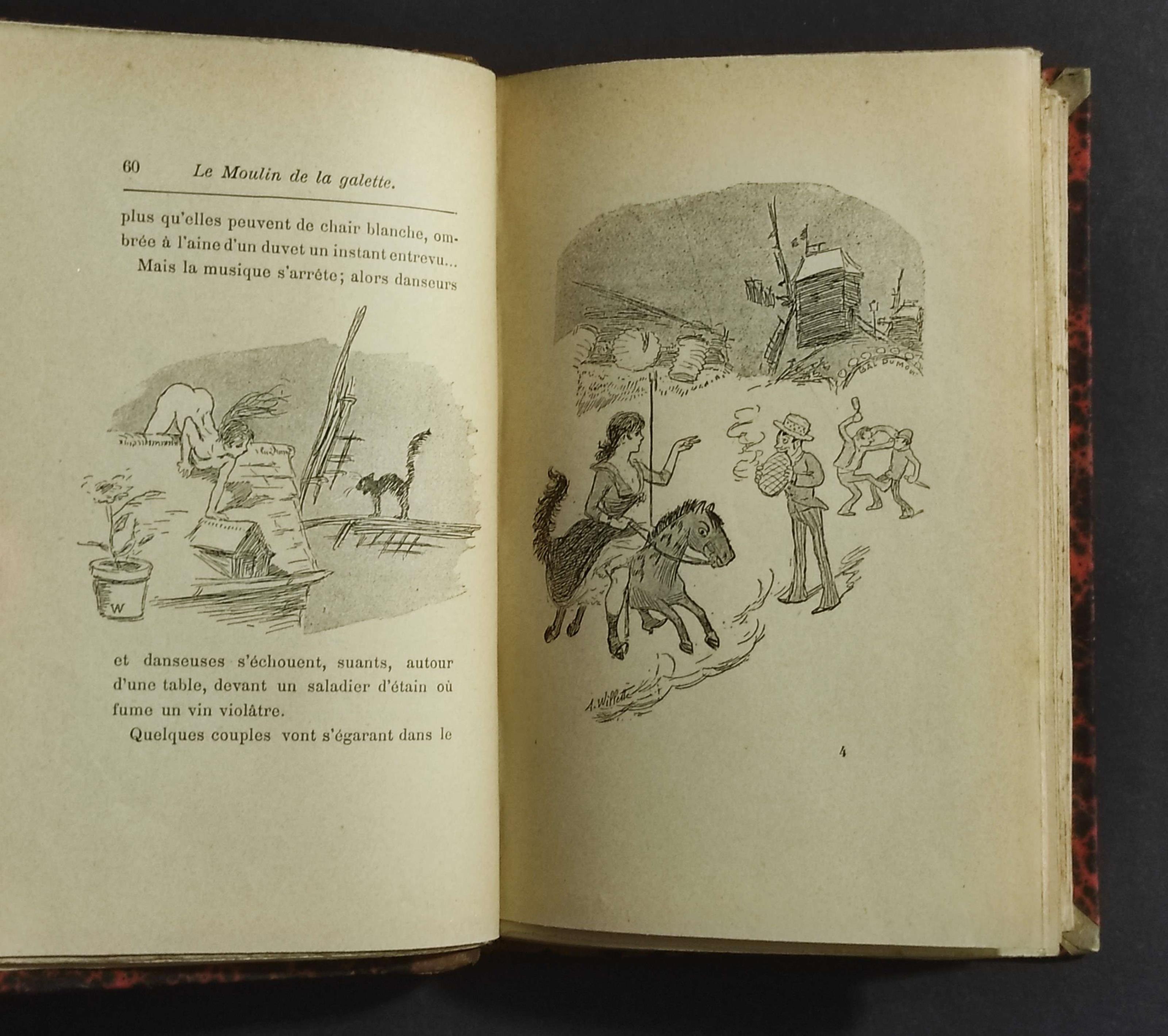 Nuits a Paris - R. Darzens - A. Willette - Ed. E. Dentu