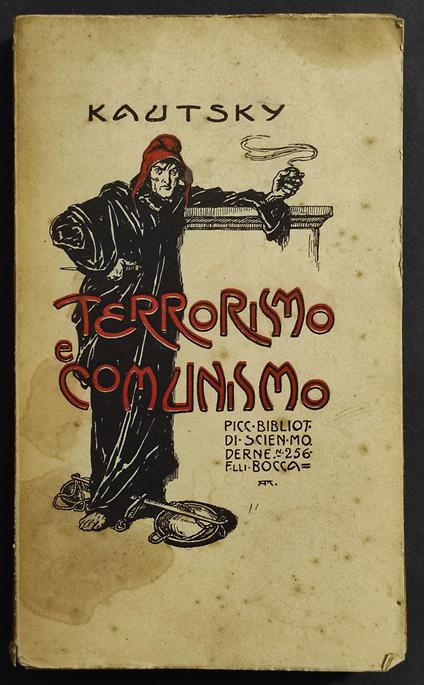 Terrorismo e Comunismo - K. Kautsky - Ed. Bocca - copertina