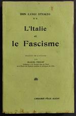 L' Italie et le Fascisme - L. Sturzo - Ed. Felix Alcan