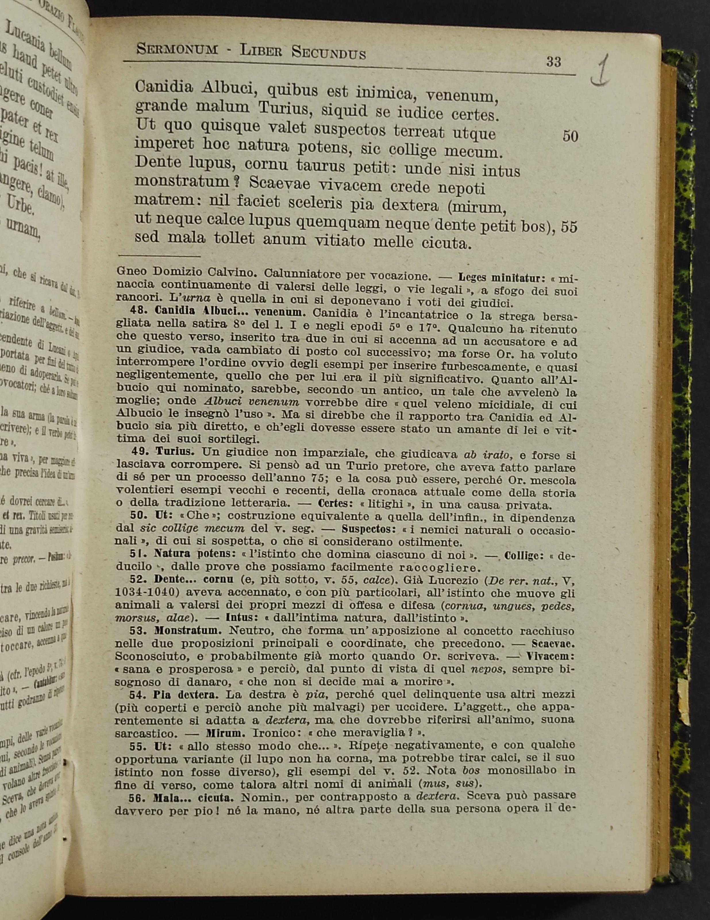 Sermonum - Q. O. Flacco - Ed. Signorelli