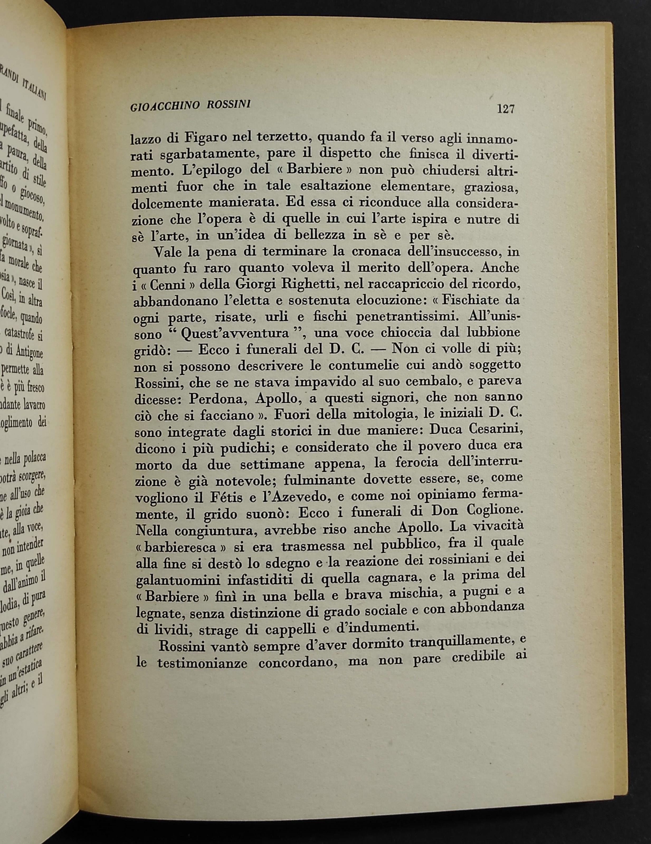 Rossini - R. Bacchelli - Ed. UTET