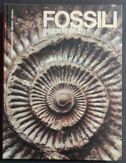 Fossili Invertebrati - Meraviglie della Natura - Ed. De Agostini - Uberto Tosco - copertina