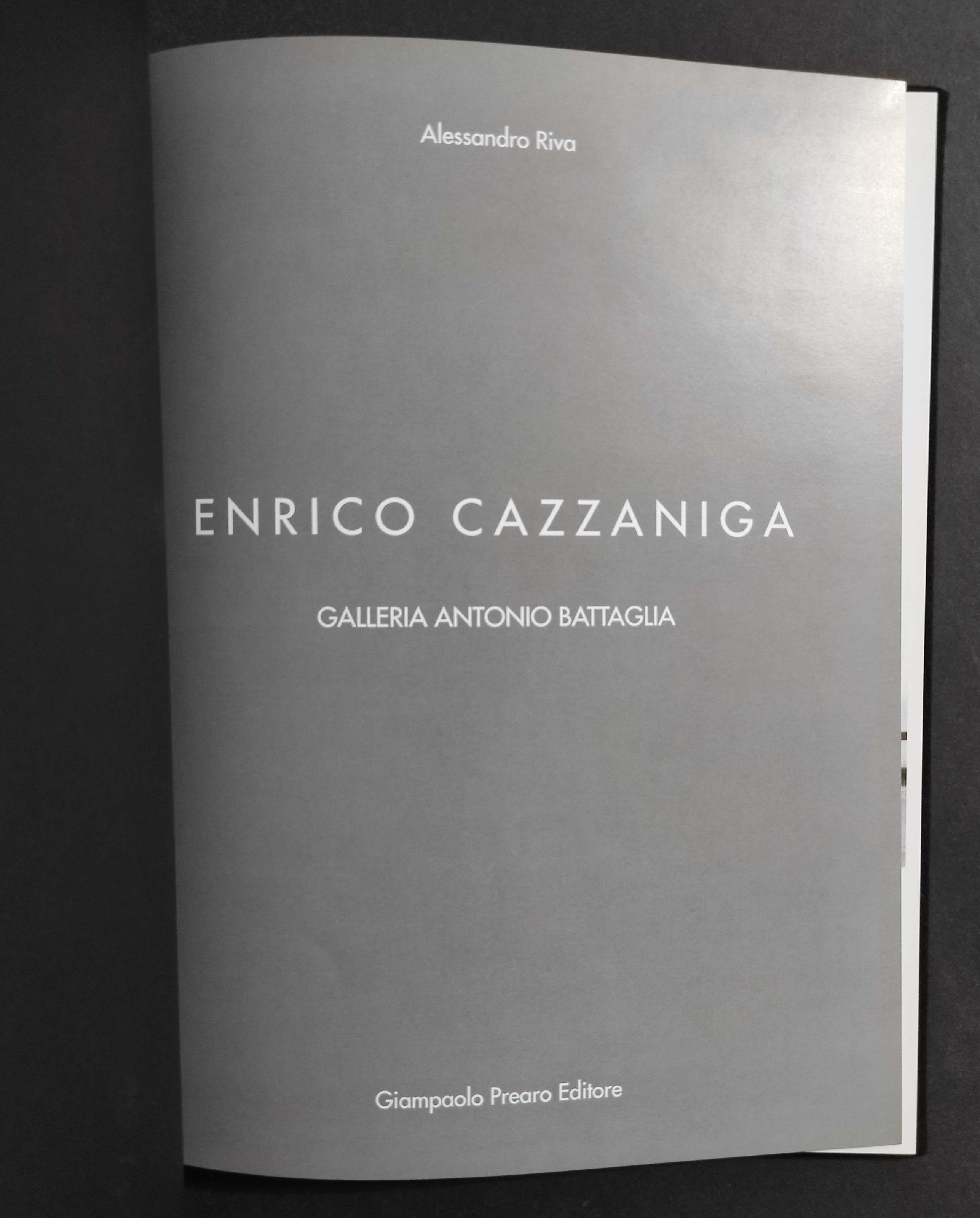 Enrico Cazzaniga - Galleria Antonio Battaglia - A. Riva - Ed. Prearo