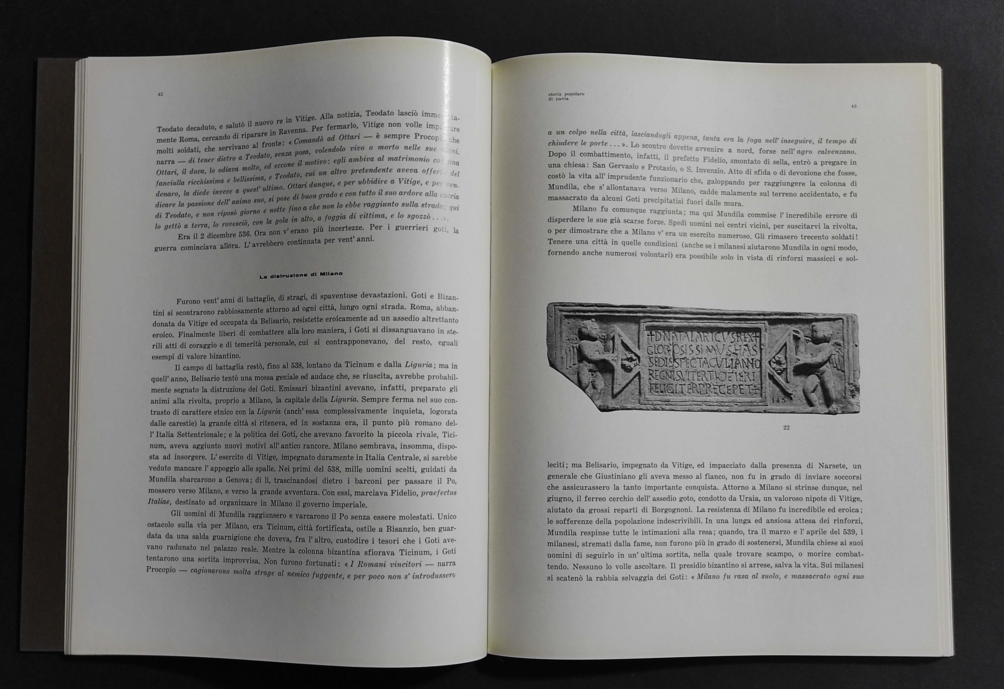 Storia Popolare di Pavia - Primo Millennio - M. Milani