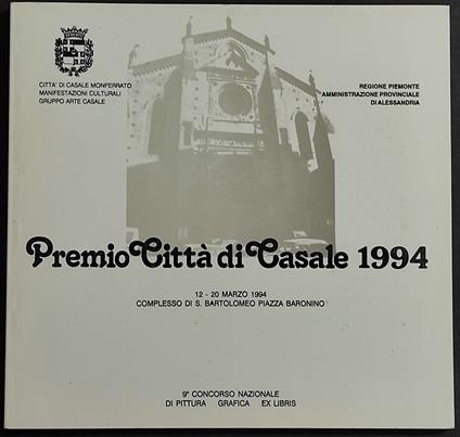 Premio Città di Casale - 9° Concorso Nazionale di Pittura Grafica - copertina