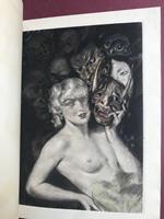 La tentation de saint Antoine. cinq compositions originale en coleurs d'Edouard Chimot reproduites en heliogravure