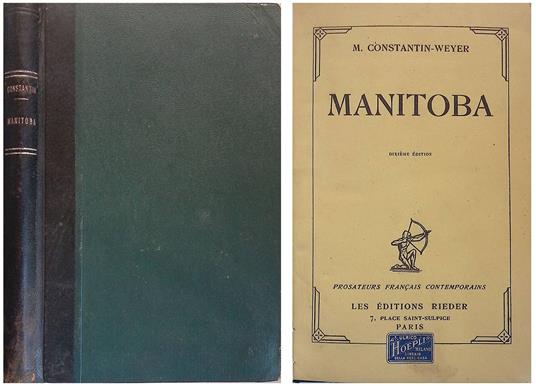 Manitoba - copertina