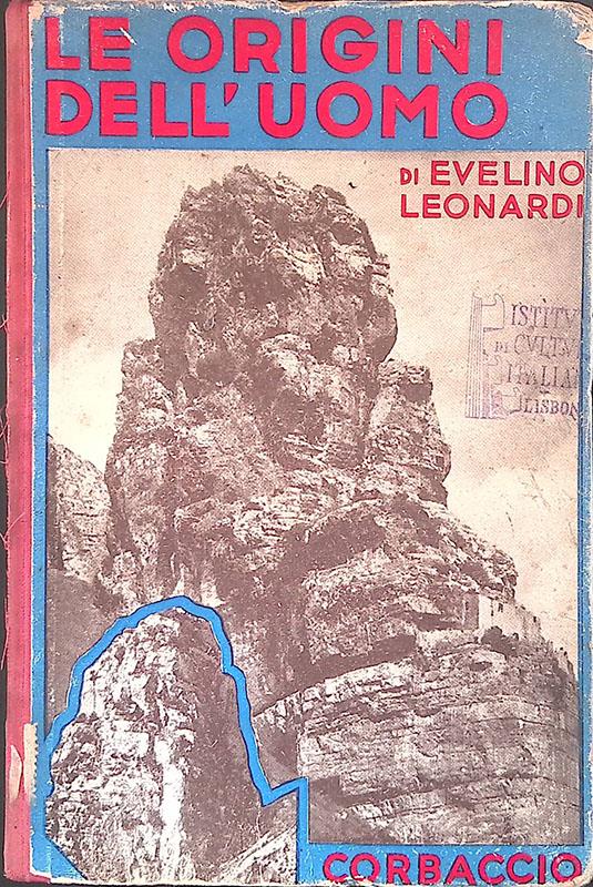 Le origini dell'uomo - Evelino Leonardi - copertina