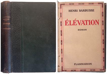Elevation - Henri Barbusse - copertina