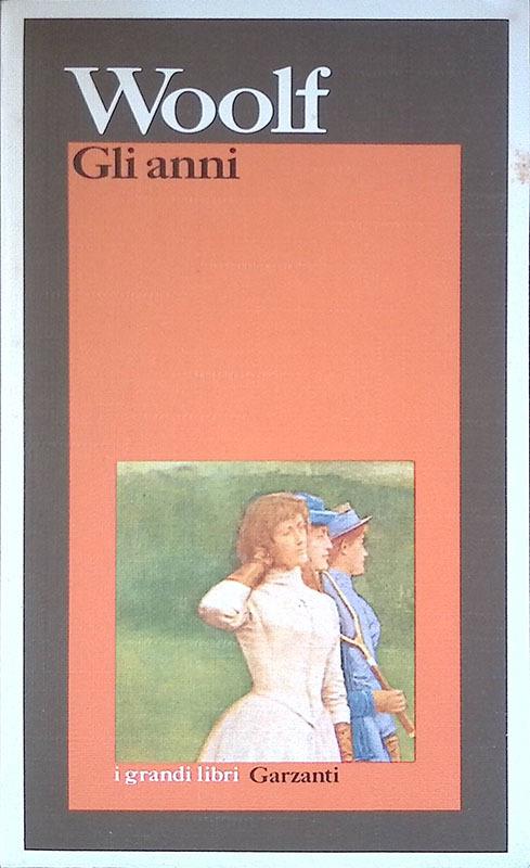 Gli anni - Virginia Woolf - copertina