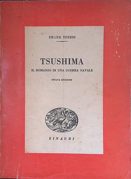 Tsushima - Frank Thiess - copertina