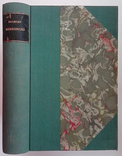 Mensonge - Paul Bourget - copertina
