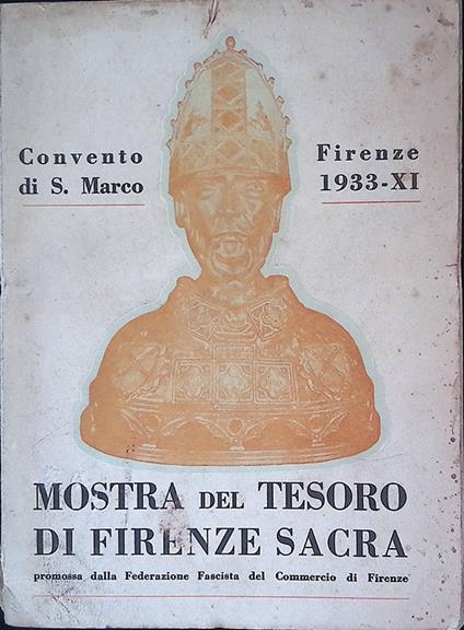 Mostra del Tesoro di Firenze Sacra. Convento di San Marco - copertina