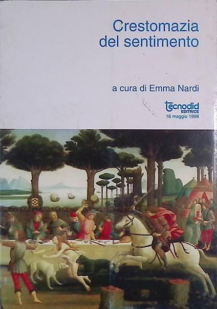 Crestomazia del sentimento - copertina